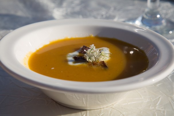 Charred & Chilled Carrot Soup